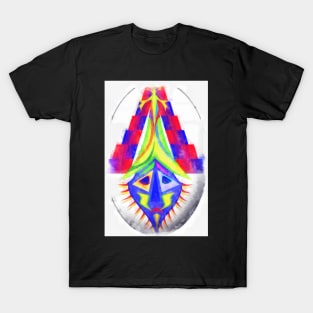 African Mask of Sadness T-Shirt